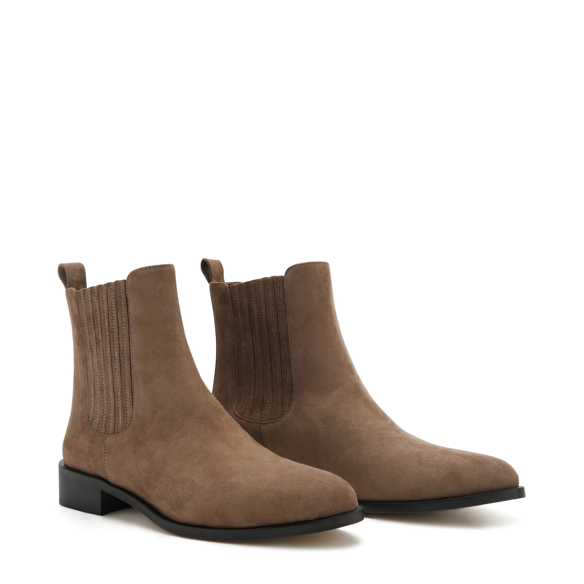 Vendôme Chey taupe suede chelsea boots - Image 5