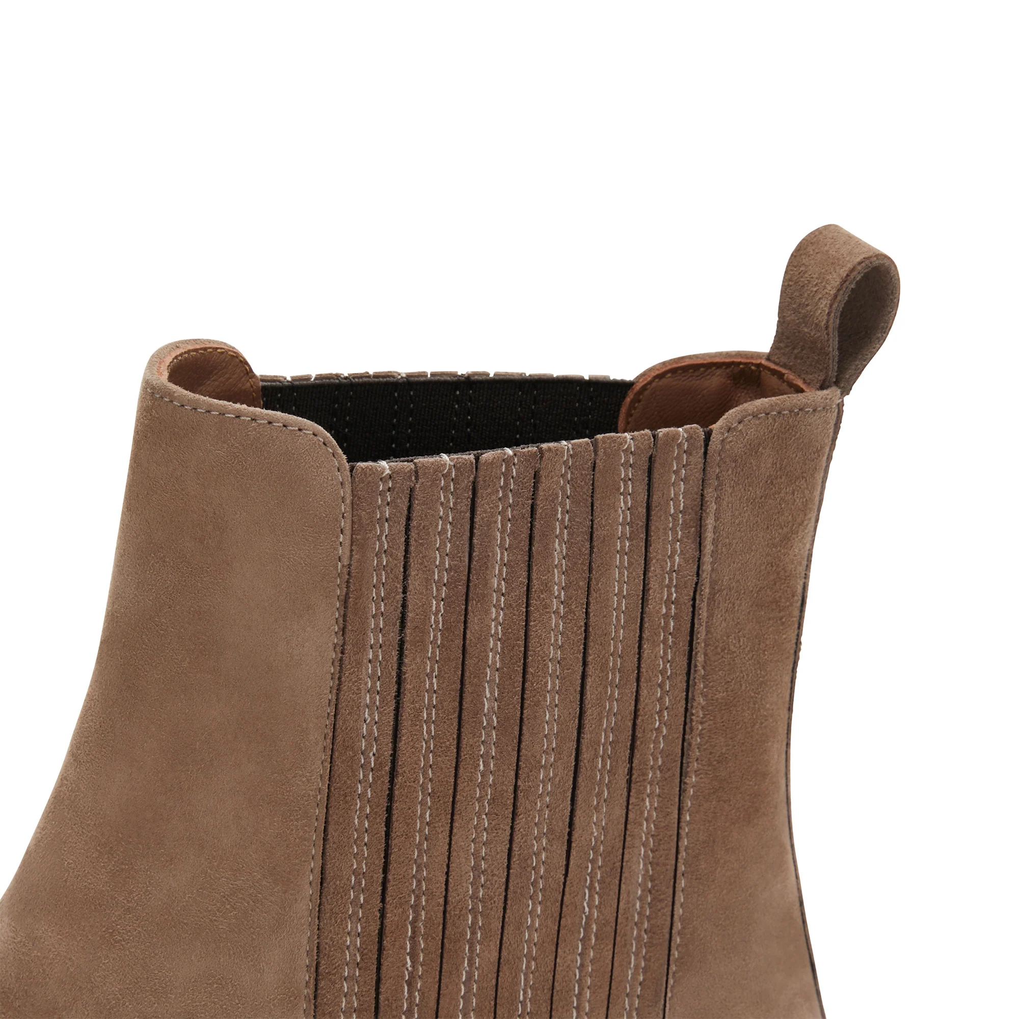 Vendôme Chey taupe suede chelsea boots - Image 9