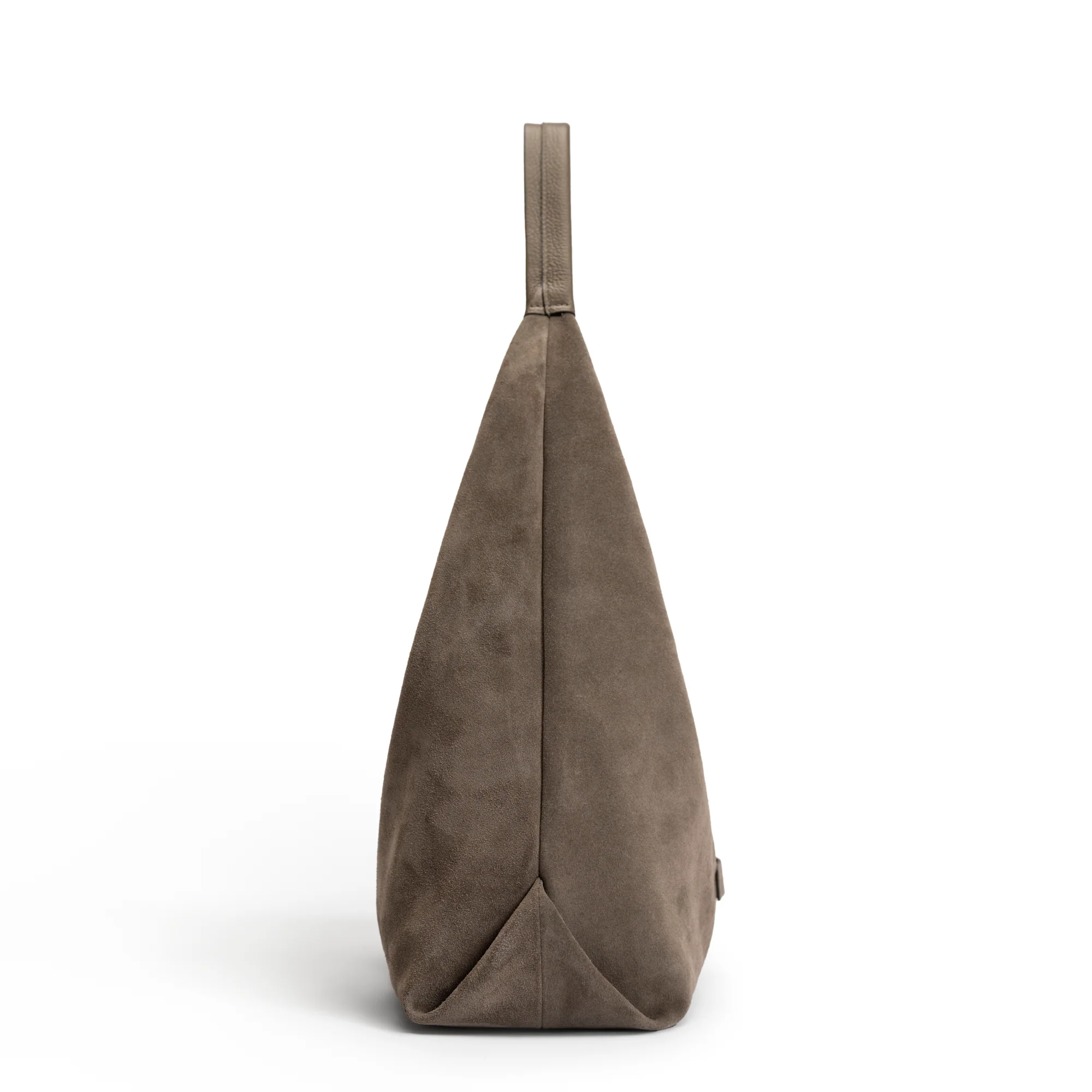 Honoré Grace taupe suede shoulder bag - Image 4
