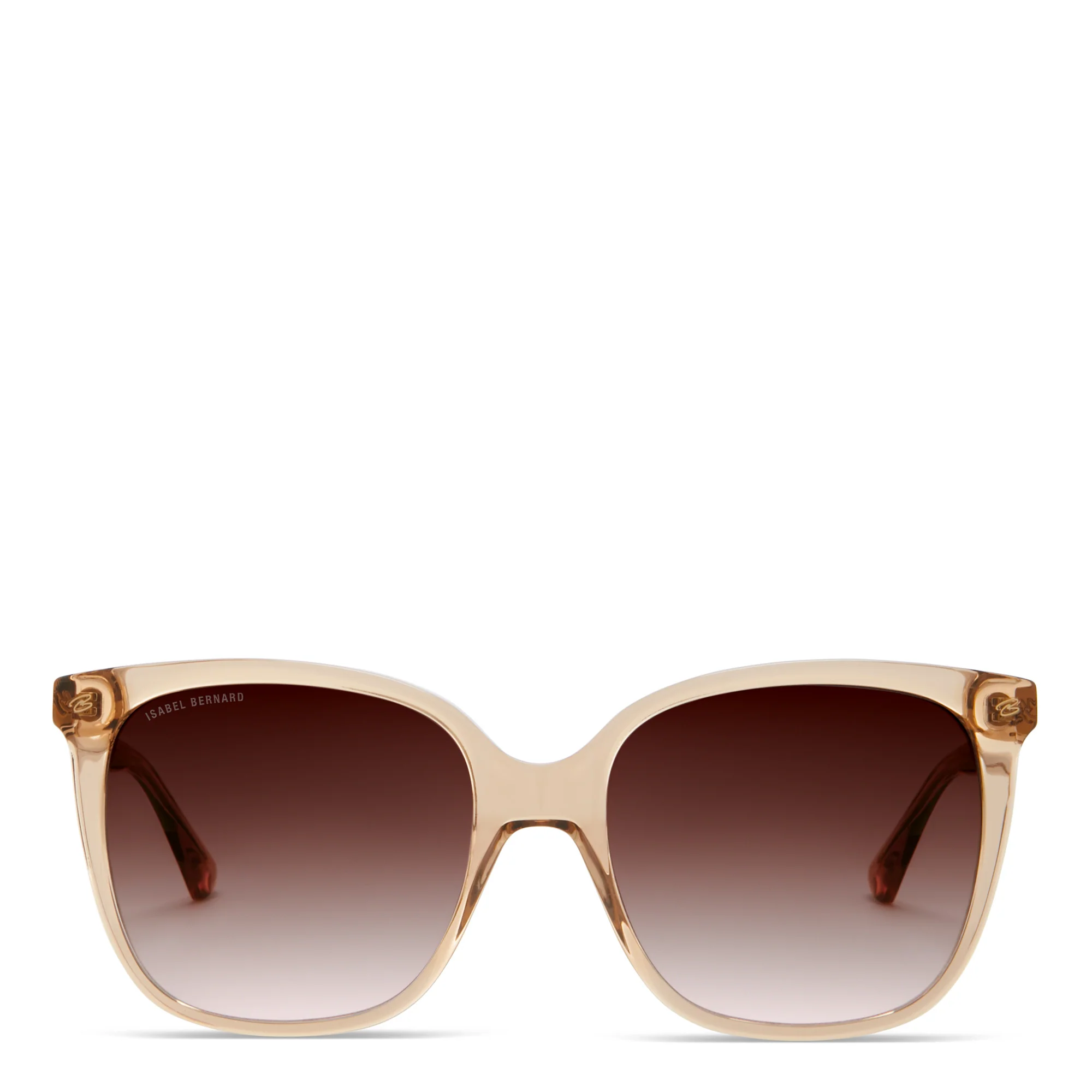 La Villette Raison transparant beige square sunglasses - Image 5