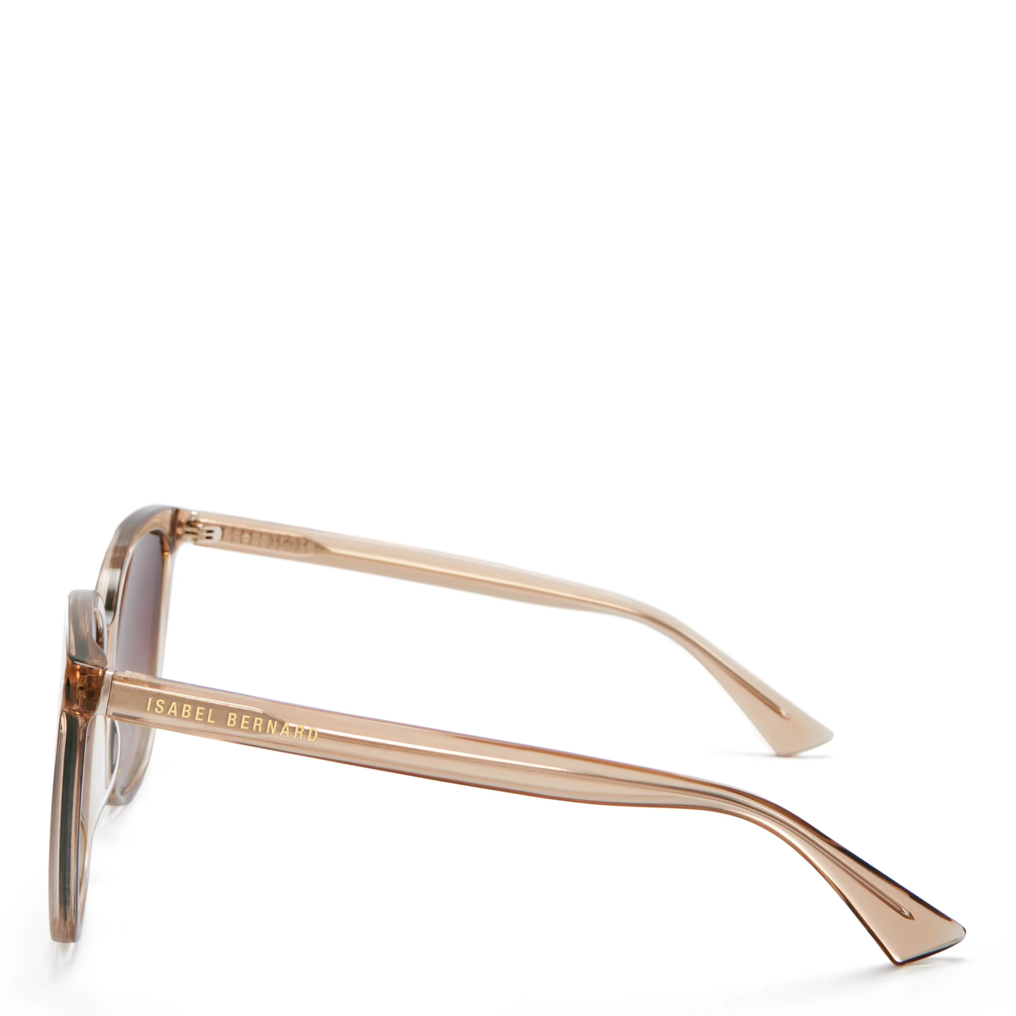 La Villette Raison transparant beige square sunglasses - Image 6