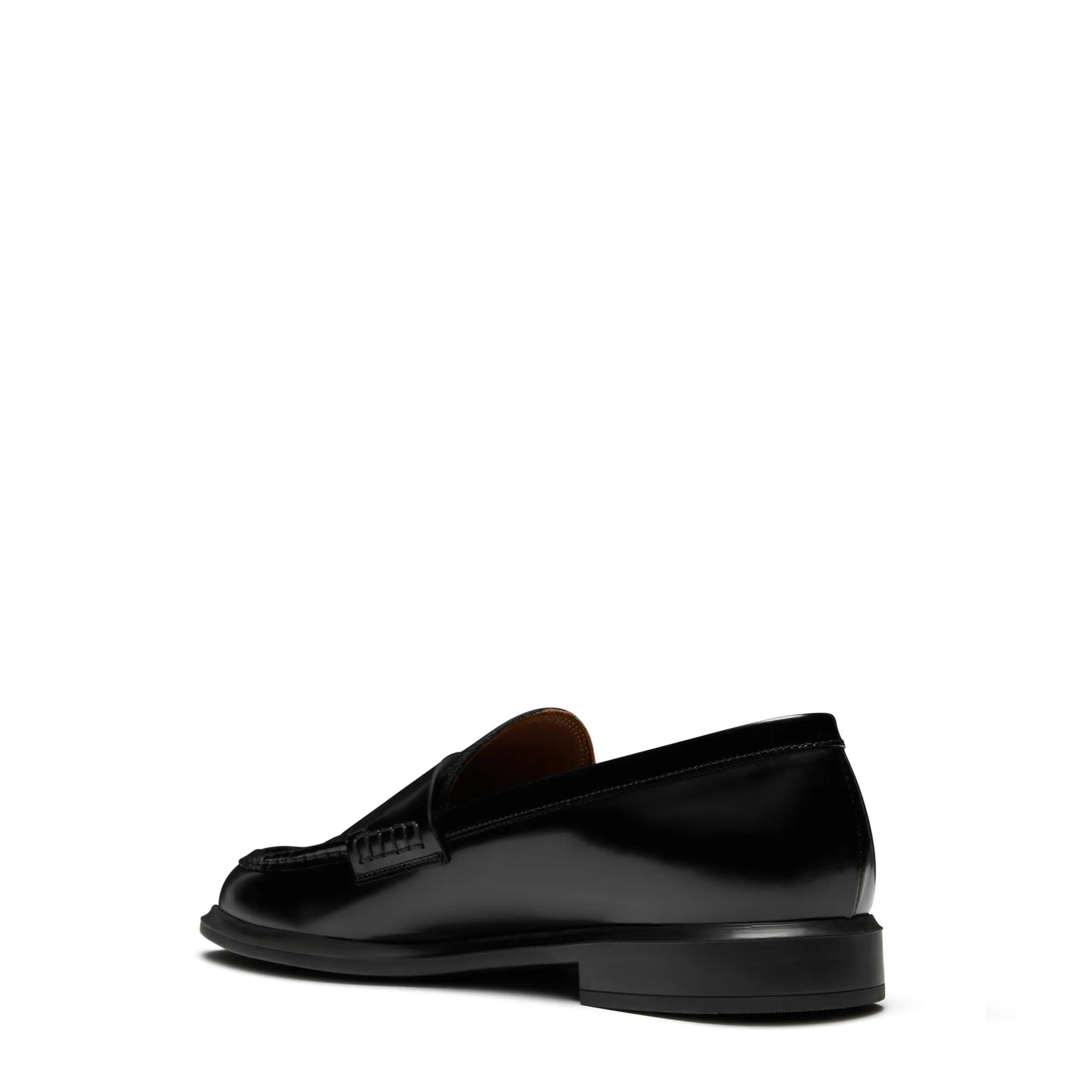 Vendôme Blandine black spazzolato leather loafers - Image 5