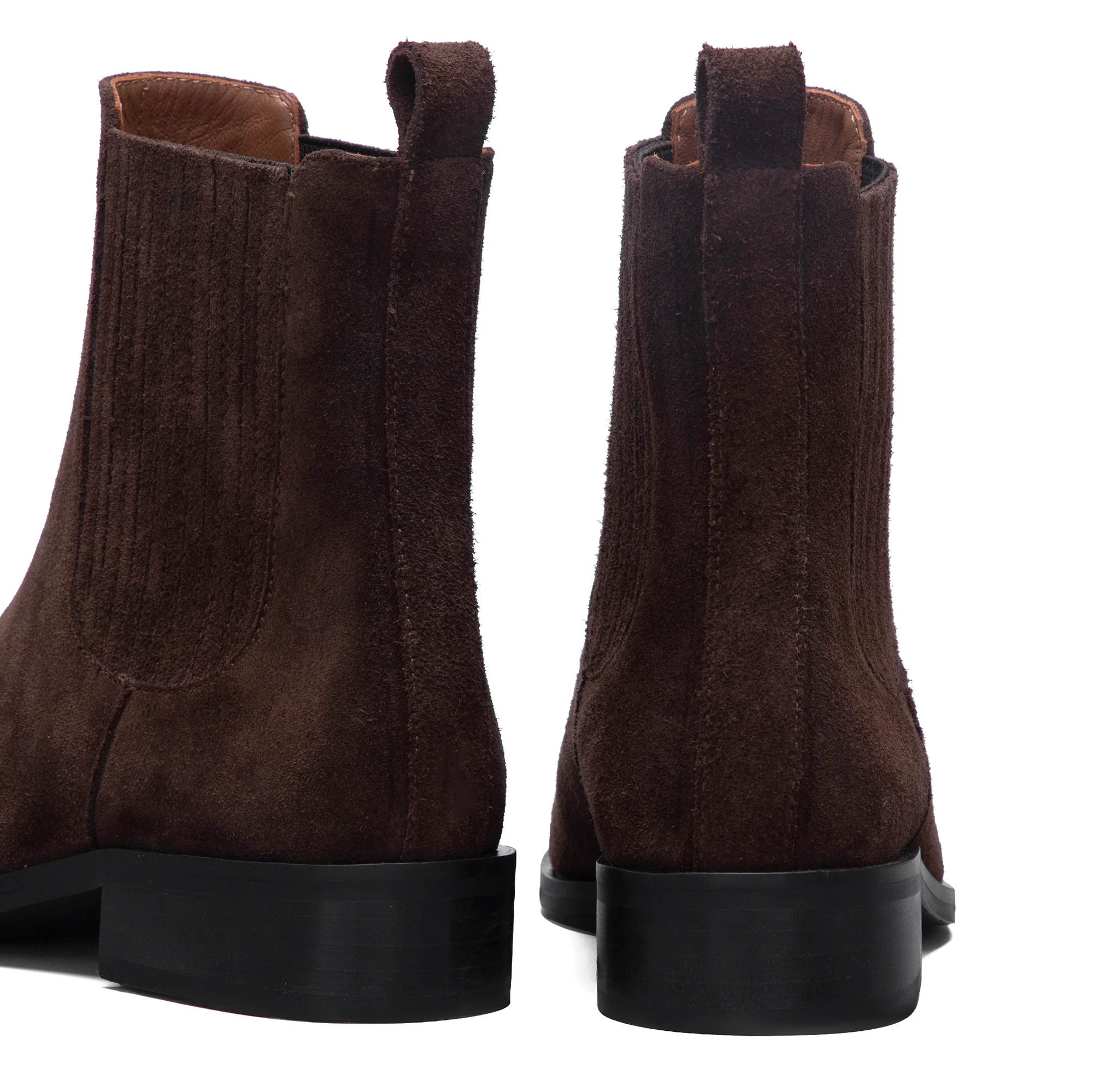 Vendôme Chey Brown Suede Leather Chelsea Boots - Image 5