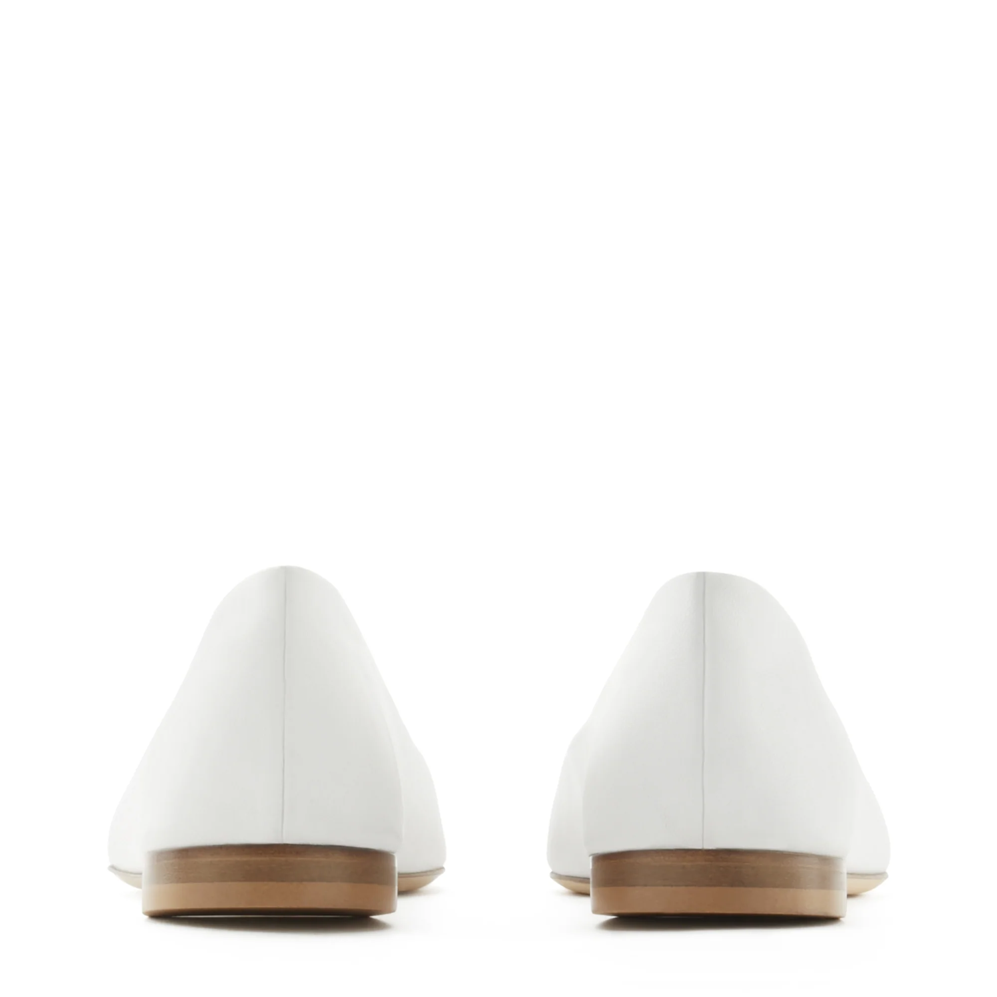 Vendôme Elita white calfskin leather ballerinas - Image 6