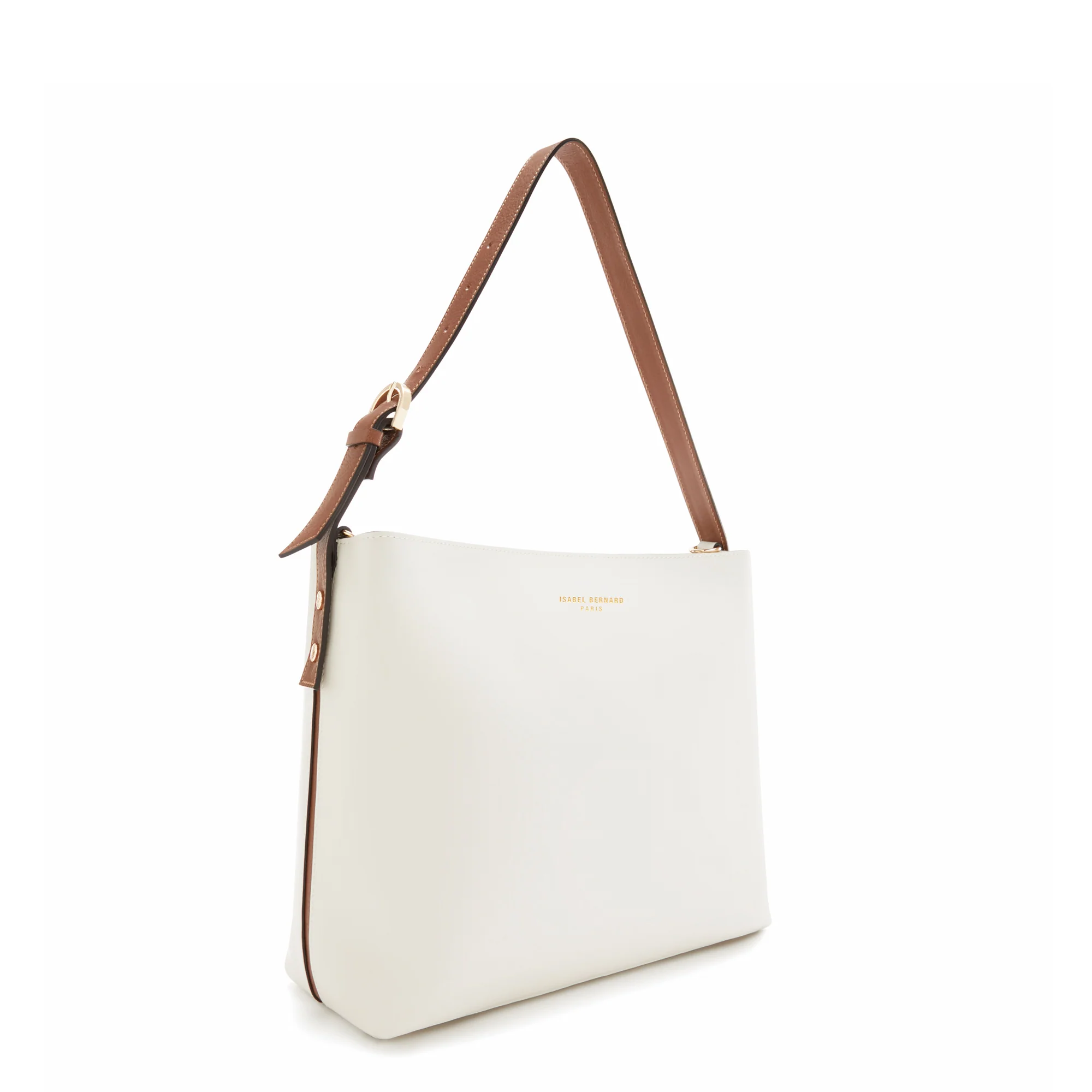 Honoré Adriane Midi white leather shoulder bag calfskin leather - Image 4