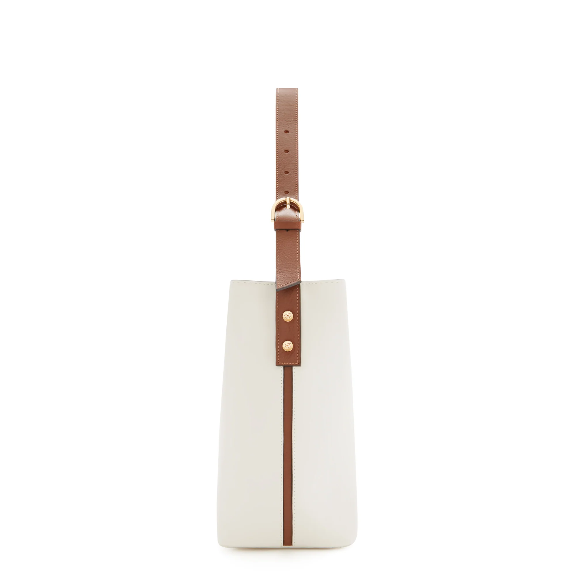 Honoré Adriane Midi white leather shoulder bag calfskin leather - Image 5