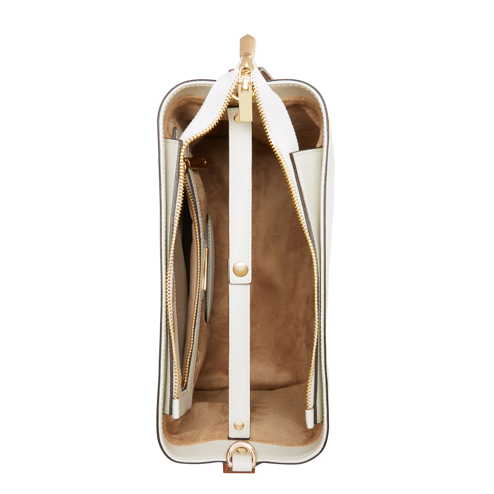 Honoré Adriane Midi white leather shoulder bag calfskin leather - Image 7